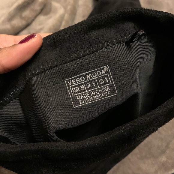 Thigh-High Suede Boots - Picture 5 of 5